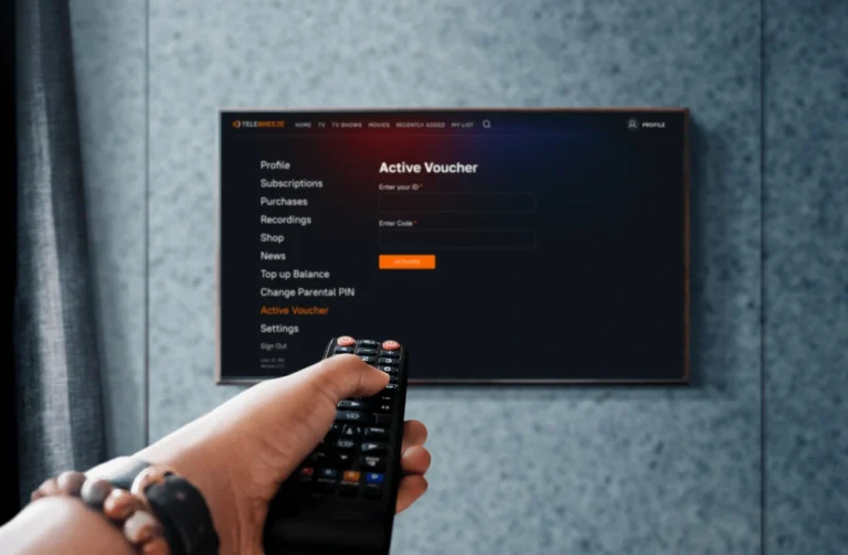 A voucher is a physical (coupon) or digital (promo code) document used in the Telebreeze Multiplatform Player program to buy a subscription or top off the system's balance.